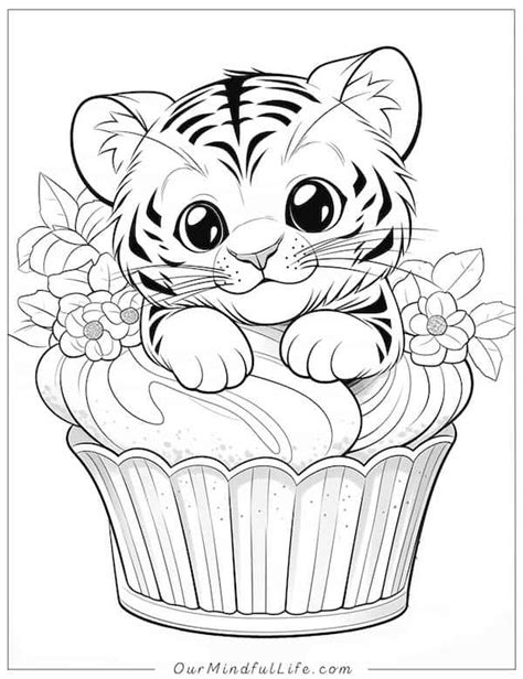 Free printable coloring pages tiger, Download Free printable coloring ...