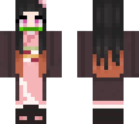 Nezuko Minecraft Skin