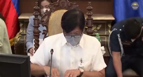 NOW: President Bongbong Marcos begins his 3rd Cabinet meeting where ...