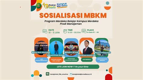 Sosialisasi Dan Sharing Pengalaman Merdeka Belajar Kampus Merdeka Mbkm