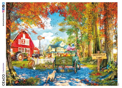 Dominic Davison Greenhills Farm 750 Piece Puzzle