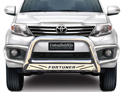 Toyota Fortuner Nudge Bar Wrap Around Stainless Steel Custom