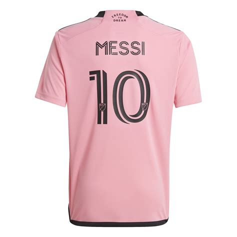 Adidas Messi Inter Miami 24/25 Home Jersey Youth - SoccerWorld ...