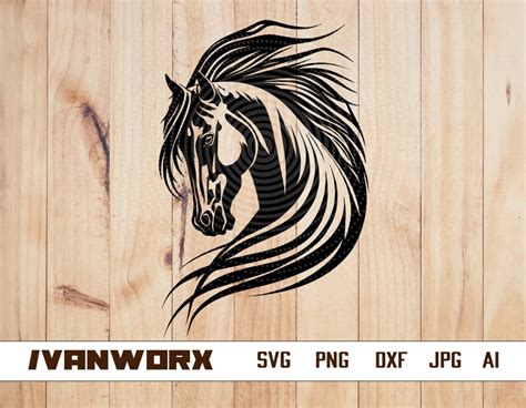 Mustang Horse Svg Mustang Svg Horse Svg Running Horse Svg Horse Clipart