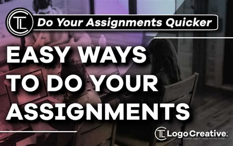 5 Easy Ways To Do Your Assignment Fast Writing Skills