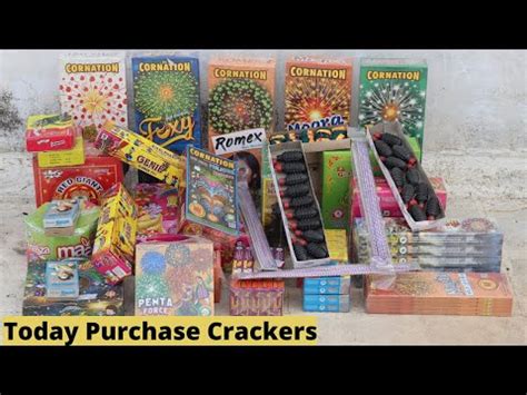 Today Purchase Crackers Diwali Stash Diwali