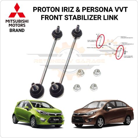 PROTON IRIZ PERSONA VVT FRONT STABILIZER LINK MMC BRAND Shopee