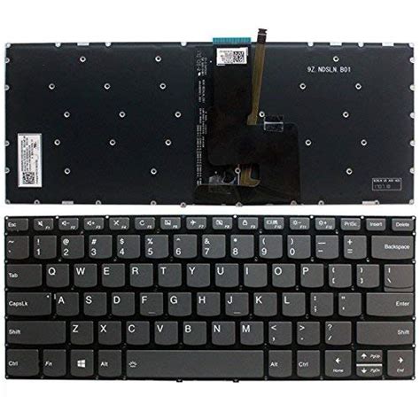 Ndliulei New US Black English Laptop Keyboard Without Palmrest