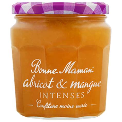 Confiture Abricot Mangue Intense Bonne Maman 335 G La Belle Vie