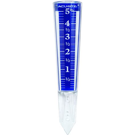 Acurite Rain Gauges Thermometer No Magnifying Yes Msc Direct