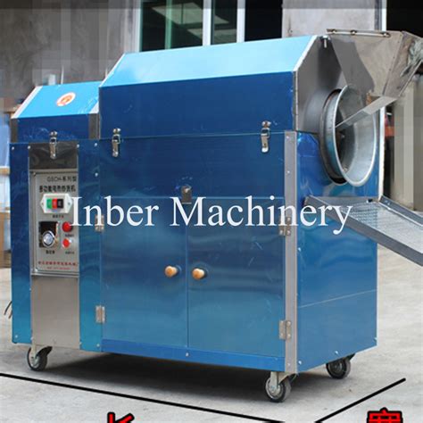 Automatic 100kg H Groundnut Processing Pine Nut Roaster Sunflower Seeds