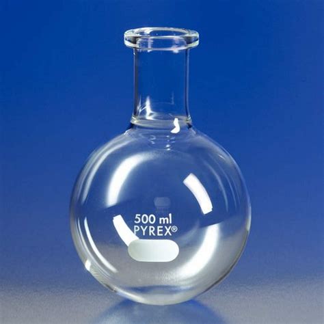jual labu alas bulat ml pyrex boiling flask labu destilasi ml