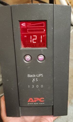 APC Back UPS XS 1300 Battery Backup BX1300LCD UPS 1300VA 780W NO