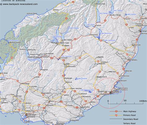 Where is Burnside? Map - New Zealand Maps