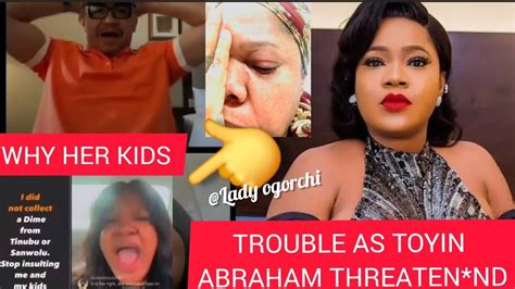 Actress Toyin Abraham And Netizens War Woto Woto Over Her Support To