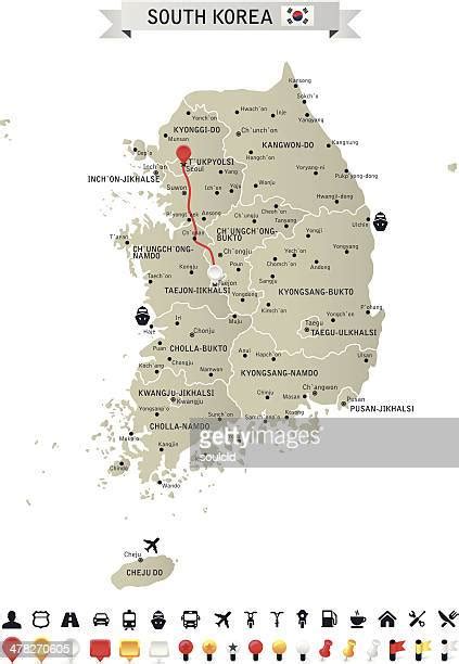 501 Seoul South Korea Map Stock Photos High Res Pictures And Images