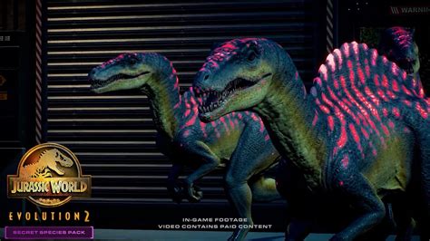 The Spinoraptor Returns Secret Species Pack Jurassic World Evolution