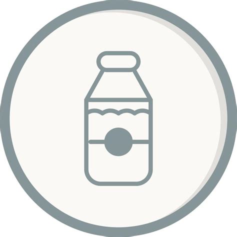 Milk Bottle Vector Icon 20777732 Vector Art At Vecteezy