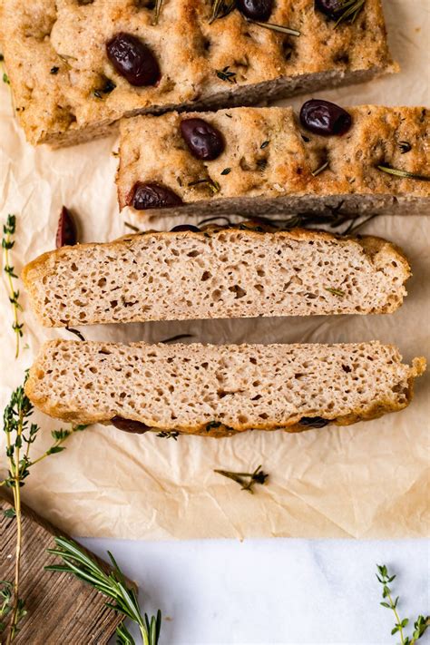 Best Gluten Free Focaccia Bread Recipe Vegan The Banana Diaries