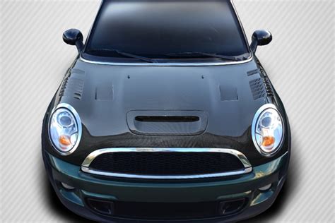 Carbon Fiber Hood Body Kit For Mini Cooper Mini