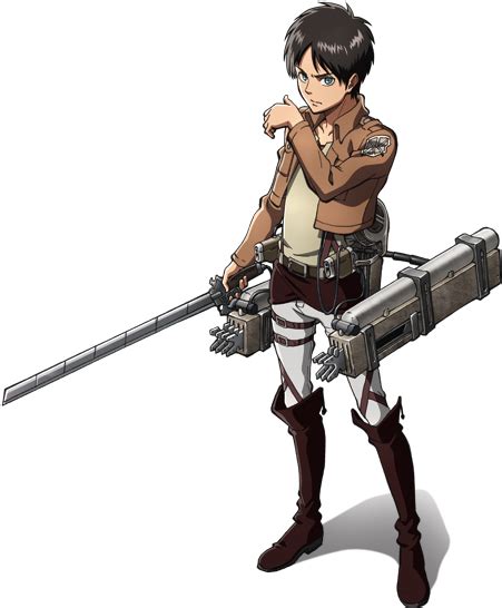 Download Eren Attack On Titan Eren Transparent Png Image With No