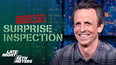 The Best Of Surprise Inspection With Seth Meyers YouTube