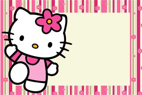 Hello Kitty Birthday Card Template Free – Great Professional Templates