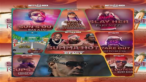 Summa Hot Riddim Mix Dutty Rock Prod Busta Rhymes Skillibeng Busy Signal Bounty Killer