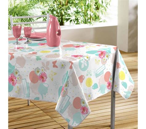 Nappe Toile Cir E Tea Party X Cm Multicolore Nappe But