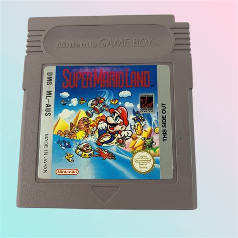 Super Mario Land 1980's Nintendo Game Boy Video Game - Etsy Canada