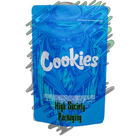 Cookies 28g Mylar Bag High Society Packaging