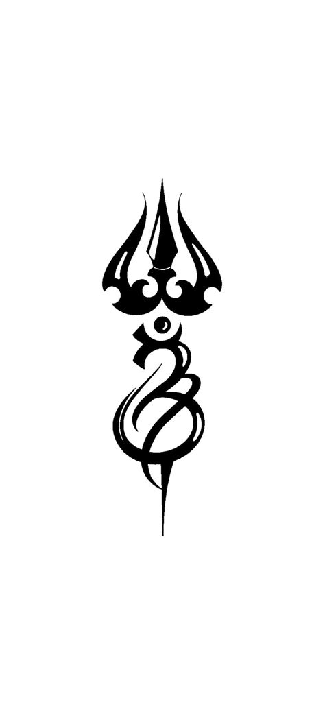 Mahadev Trishul Bhola Bholenath Black Black And White Green White