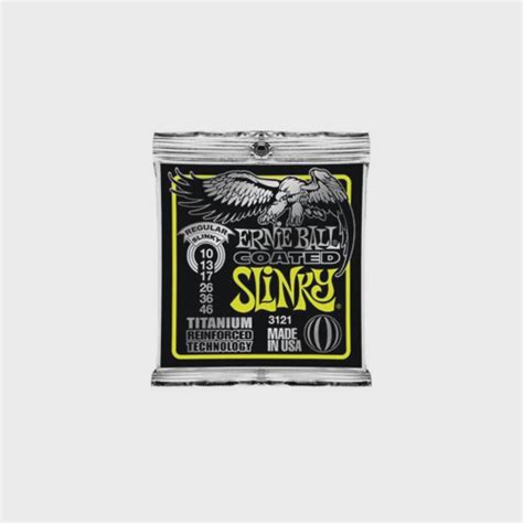 Encordoamento P Guit Ernie Ball Coated Regular Slinky