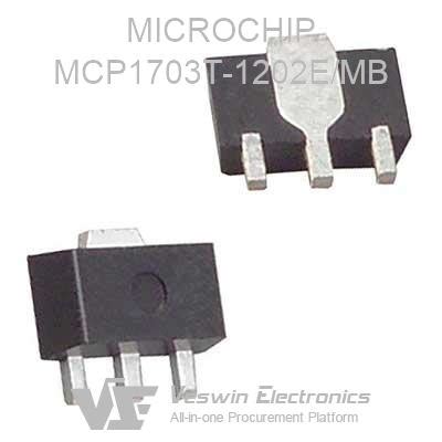 MCP1703T 1202E MB MICROCHIP Linear Regulators Veswin Electronics