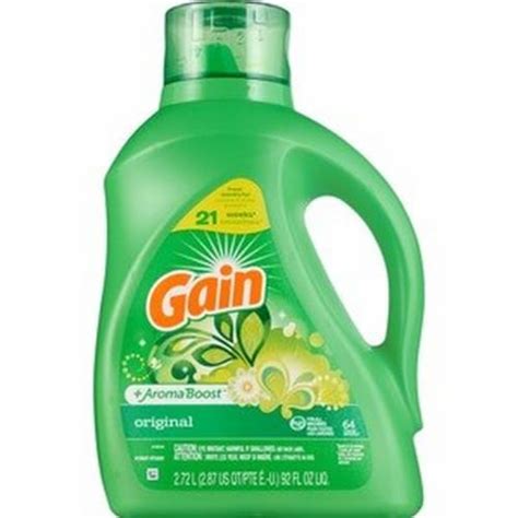 Gain Aroma Boost Liquid Laundry Detergent Original Scent Pack Of 14