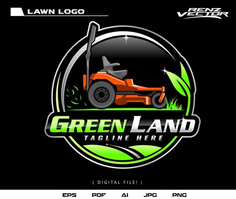 Mowing Logo Lawn Mower Logo Tractor Machinery Mow Etsy Australia