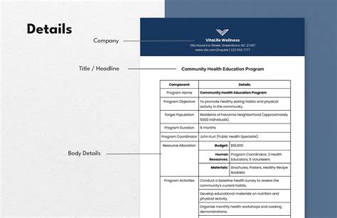 Program Planning Template in Word, PDF, Google Docs - Download ...