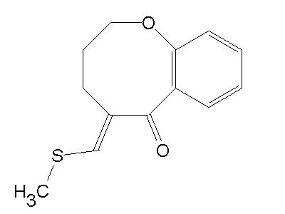 5E 5 Methylsulfanylmethylidene 3 4 Dihydro 2H 1 Benzoxocin 6 One