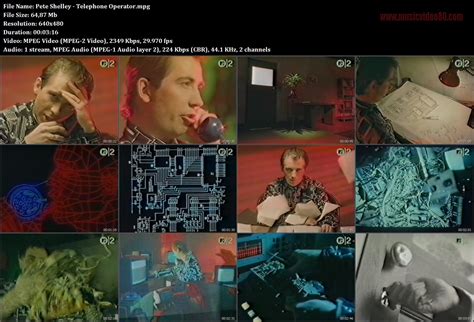 Pete Shelley Telephone Operator Musicvideo