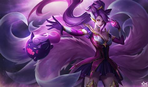 Star Guardian Ahri Hd Wallpaper League Of Legends By Citemer