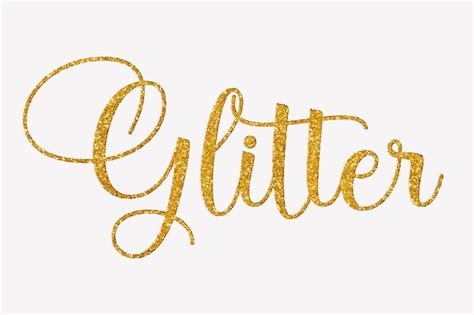 Premium PSD Psd Golden Glitter Text Effect