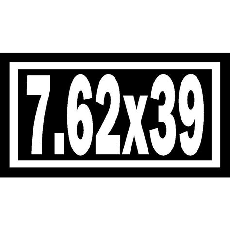 762x39 Vinyl Decal Sticker Car Window Wall Bumper Gun Ak 47 Ammo Assault Rifle Shopee Philippines