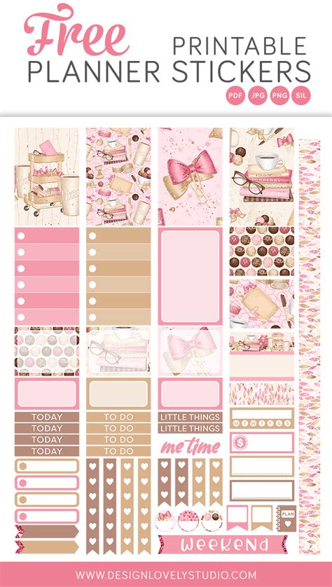 Free Printable Kawaii Planner Stickers Download Free Printable Kawaii