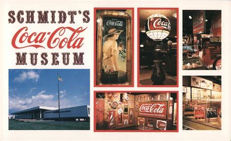 Schmidt S Coca Cola Museum Elizabethtown Ky Large Format Postcard