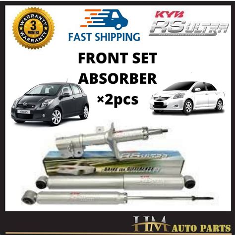 TOYOTA VIOS NCP93 YARIS NCP91 1SET 2PCS FRONT SHOCK ABSORBER KAYABA