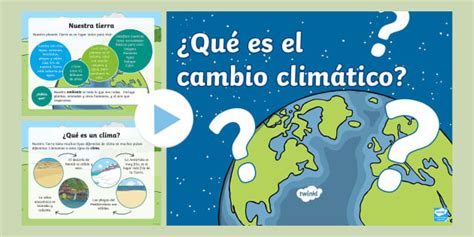 Powerpoint Cambio Climático Hecho Por Educadores