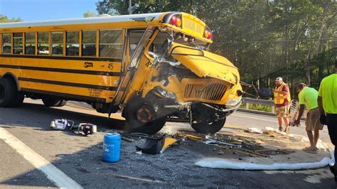 School Bus Crash State Police Provide Update On Crash Involving School