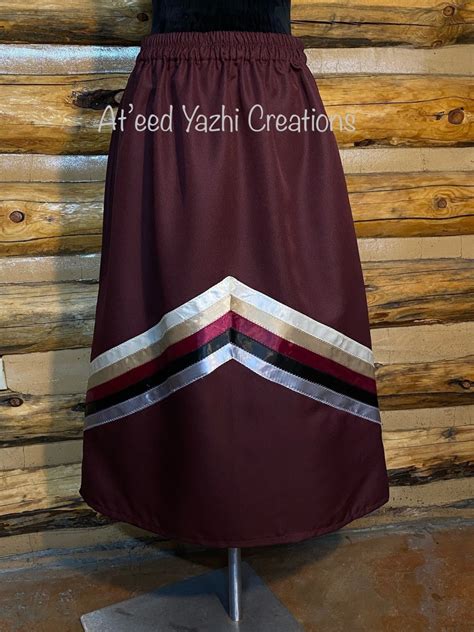 Native American Ribbon Skirt Etsy Canada