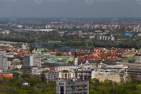 Warsaw skyline with warsaw towers 8495063 Stock Photo at Vecteezy