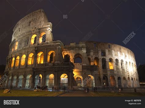 Coliseum Night Image & Photo (Free Trial) | Bigstock